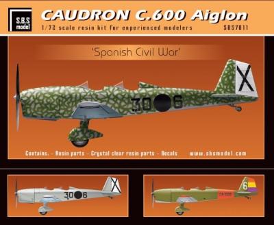 Caudron C.600 Aiglon 'Spanish Civil War' készlet