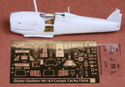Gloster Gladiator Mk.I/Mk.II belső feljavító készlet