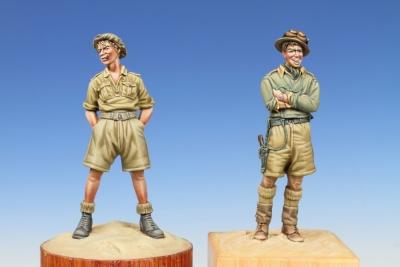 Angol katona és harckocsizó (Western Desert 1940)