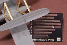 Macchi M 39 huzalok az SBS Model készlethez - 1.