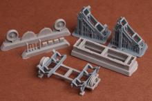 Supermarine S.4 beaching gear for SBS Model kit - 2.