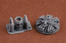 F4F-4 Wildcat engine & exhaust set for Arma Hobby kit - 1.